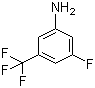 3-氨基-5-氟三氟甲基苯分子结构 (CAS 454-67-1)