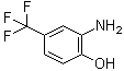 4-(三氟甲基)-2-氨基苯酚分子结构 (CAS 454-81-9)
