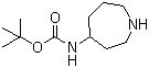 tert-Butyl (azepan-4-yl)carbamate molecular structure (CAS 454451-28-6)