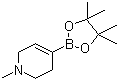 1-甲基-1,2,3,6-四氢吡啶-4-硼酸频哪醇酯分子结构 (CAS 454482-11-2)