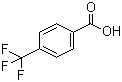 4-(Trifluoromethyl)benzoic acid molecular structure (CAS 455-24-3)