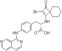 Zaurategrast分子结构 (CAS 455264-31-0)