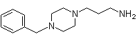 1-(3-氨基丙基)-4-苄基哌嗪分子结构 (CAS 4553-27-9)