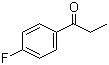 4'-氟苯丙酮分子结构 (CAS 456-03-1)