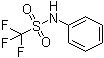 1,1,1-Trifluoromethanesulfonanilide molecular structure (CAS 456-64-4)