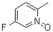 5-氟-2-皮考啉 N-氧化物分子结构 (CAS 45673-79-8)