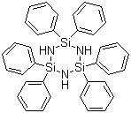 六苯基环三硅氮烷分子结构 (CAS 4570-25-6)