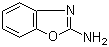 2-氨基苯并恶唑分子结构 (CAS 4570-41-6)