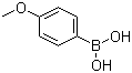 4-甲氧基苯硼酸分子结构 (CAS 45713-46-0)