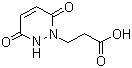 3-(3,6-二氧代-3,6-二氢-1(2H)-哒嗪基)丙酸分子结构 (CAS 4572-79-6)
