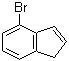 4-溴茚分子结构 (CAS 45738-35-0)