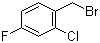 2-氯-4-氟溴苄分子结构 (CAS 45767-66-6)
