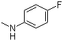 4-氟-N-甲基苯胺分子结构 (CAS 459-59-6)