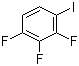 2,3,4-三氟碘苯分子结构 (CAS 459424-72-7)