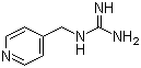 N-(Pyridin-4-ylmethyl)guanidine molecular structure (CAS 45957-41-3)