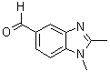 1,2-二甲基-1H-苯并咪唑-5-甲醛分子结构 (CAS 4597-21-1)