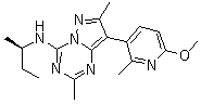 Pexacerfont分子结构 (CAS 459856-18-9)