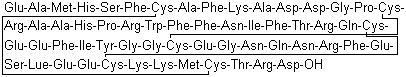 艾卡拉肽分子结构 (CAS 460738-38-9)