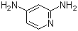 2,4-二氨基吡啶分子结构 (CAS 461-88-1)