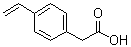 4-乙烯基苯乙酸分子结构 (CAS 46122-65-0)