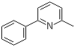 2-甲基-6-苯基吡啶分子结构 (CAS 46181-30-0)