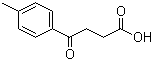 3-(4-甲基苯甲酰)丙酸分子结构 (CAS 4619-20-9)