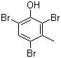 structure of CAS# 4619-74-3, 2,4,6-Tribromo-3-methylphenol;2,4,6-Tribromo-m-cresol