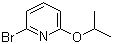 2-溴-6-异丙氧基吡啶分子结构 (CAS 463336-87-0)
