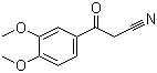 3,4-二甲氧基苯甲酰乙腈分子结构 (CAS 4640-69-1)
