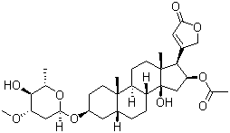 欧夹竹桃甙丙分子结构 (CAS 465-16-7)