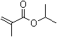 2-甲基丙烯酸异丙酯分子结构 (CAS 4655-34-9)