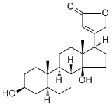 乌沙甙元分子结构 (CAS 466-09-1)