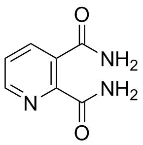 吡啶-2,3-二甲酰胺分子结构 (CAS 4663-94-9)
