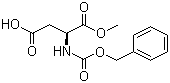 结构式 CAS# 4668-42-2, N-Cbz-L-天冬氨酸 1-甲酯; N-苄氧羰基-L-天冬氨酸 1-甲酯