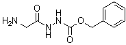 2-(2-氨基乙酰基)肼基羧酸苄酯分子结构 (CAS 46742-14-7)