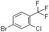 4-溴-2-氯三氟甲苯分子结构 (CAS 467435-07-0)