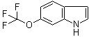 6-三氟甲氧基-1H-吲哚分子结构 (CAS 467451-91-8)