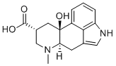 10-羟基-6-甲基-麦角灵-8-羧酸分子结构 (CAS 468-95-1)