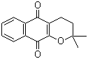 alpha-拉杷醌分子结构 (CAS 4707-33-9)