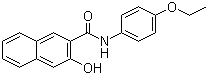 N-(4-乙氧基苯基)-3-羟基-2-萘甲酰胺分子结构 (CAS 4711-68-6)
