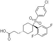 MK-0752 molecular structure (CAS 471905-41-6)