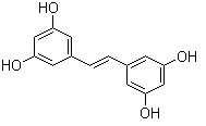 4-[2-(3,5-二羟基苯基)乙烯基]-1,3-苯二酚分子结构 (CAS 4721-07-7)