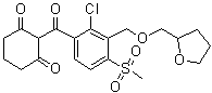 Tefuryltrione分子结构 (CAS 473278-76-1)