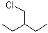 3-(氯甲基)戊烷分子结构 (CAS 4737-41-1)