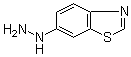 结构式 CAS# 474123-23-4, 6-肼基苯并噻唑
