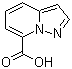 吡唑并[1,5-a]吡啶-7-羧酸分子结构 (CAS 474432-62-7)