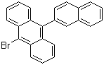 9-溴-10-(2-萘基)蒽分子结构 (CAS 474688-73-8)