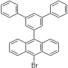 9-溴-10-[1,1':3',1''-三联苯]-5'-基蒽分子结构 (CAS 474688-74-9)