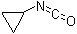 环丙基异氰酸酯分子结构 (CAS 4747-72-2)