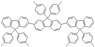 9,9,9',9',9'',9''-六(4-甲基苯基)-2,2':7',2''-三联-9H-芴分子结构 (CAS 474918-42-8)